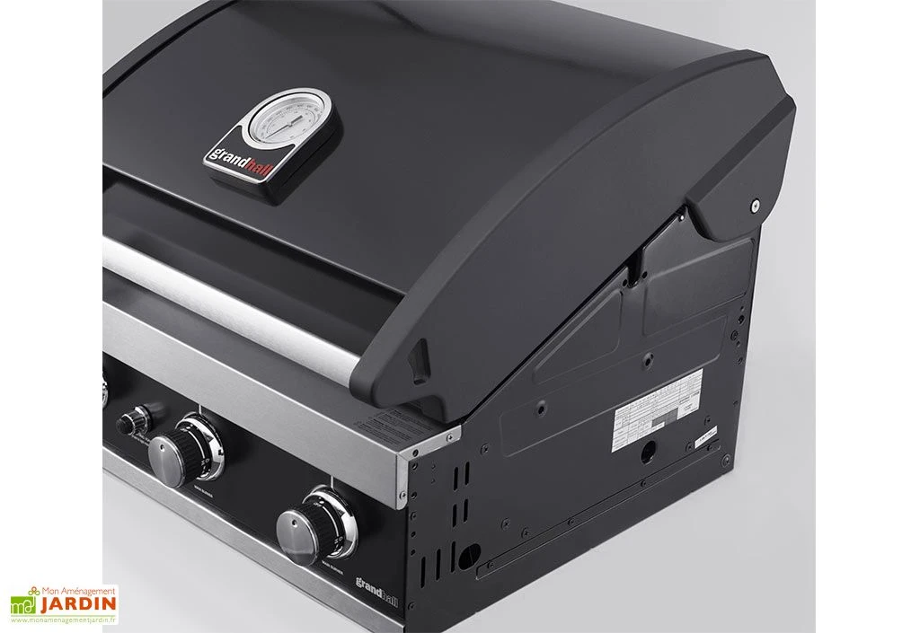 Barbecue Gaz Encastrable Acier Noir Premium G3 Built-In 5 Barbecue Gaz Encastrable Acier Noir Premium G3 Built-In – Image 5