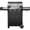 Barbecue Au Gaz En Inox Mercury 3T Noir Mat – 138 X 61 X 112 Cm