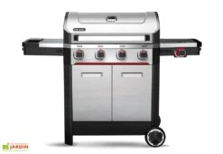 Barbecue Au Gaz En Inox Mercury 4T – 150 X 61 X 112 Cm