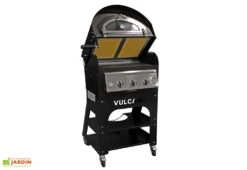 Four Multifonction Barbecue Gaz 5 Brûleurs - Vulcano 3 Premium -Abriet Mobilier Soldes Boutique barbecue gaz vulcano 3 premium convertible four exterieur