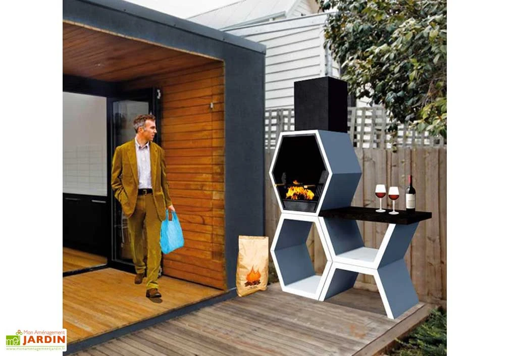 Barbecue Design En Béton MOD03 2 Barbecue Design En Béton MOD03 – Image 2