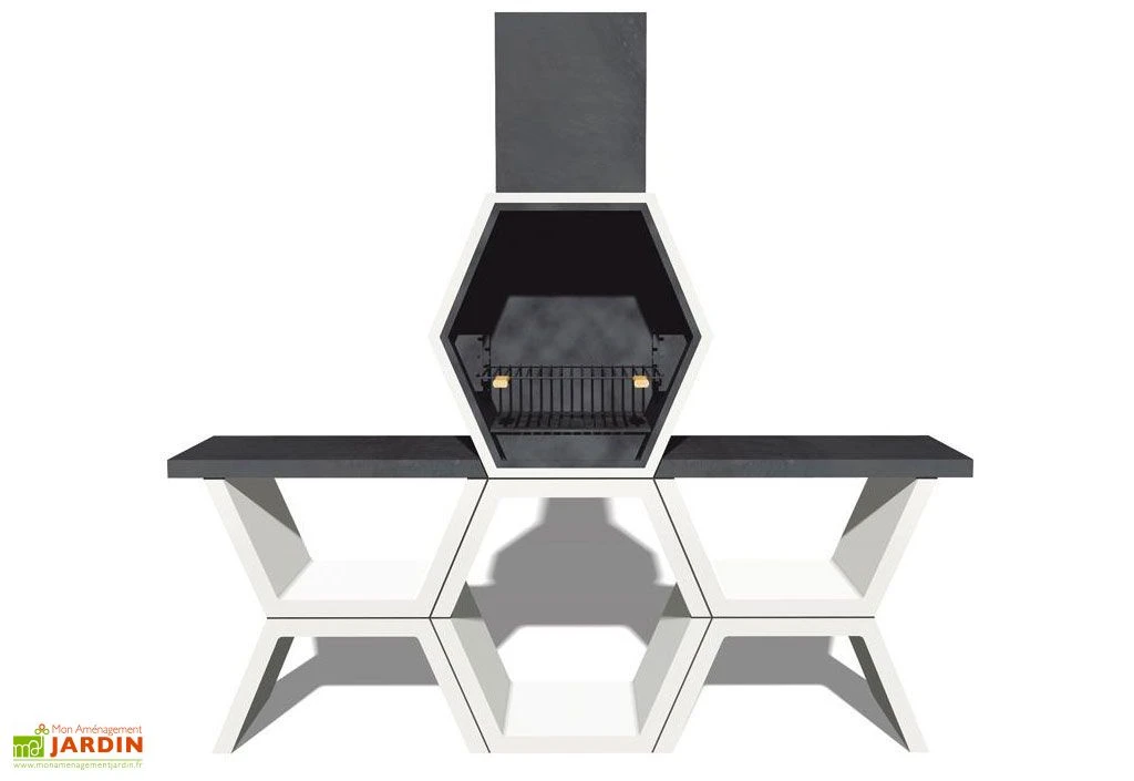 Barbecue Design En Béton MOD05 2 Barbecue Design En Béton MOD05 – Image 2