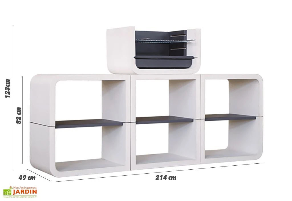 Barbecue Design En Béton SUN06 4 Barbecue Design En Béton SUN06 – Image 4