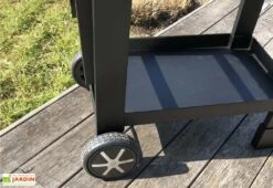 Barbecue à Charbon De Bois En Acier Surface 57 X 30 Cm – Easy 60 -Abriet Mobilier Soldes Boutique barbecue rectangle easy 60 2