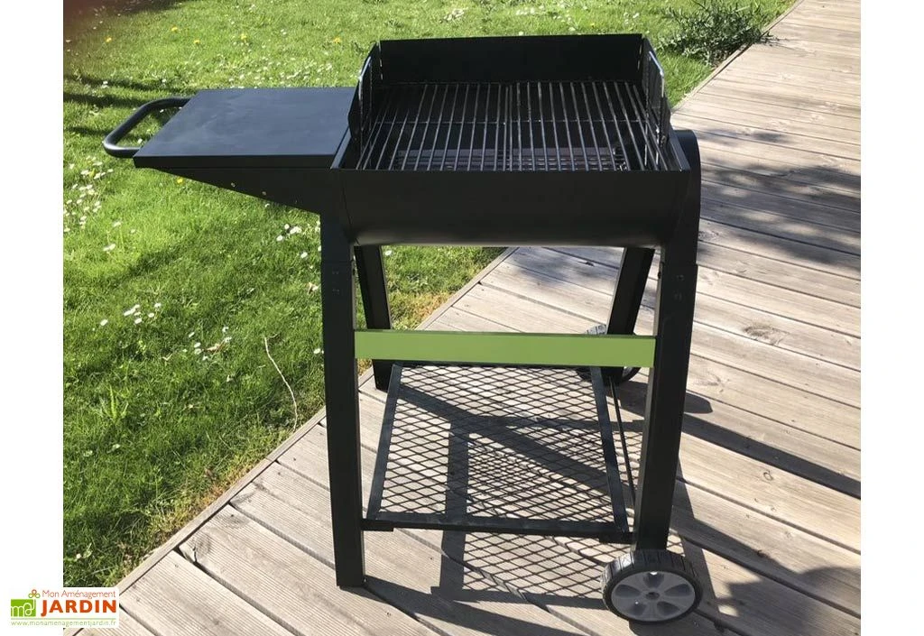 Barbecue à Charbon De Bois En Acier Surface 42 X 41,5 Cm – Tonino 50 2 Barbecue à Charbon De Bois En Acier Surface 42 X 41,5 Cm – Tonino 50 – Image 2