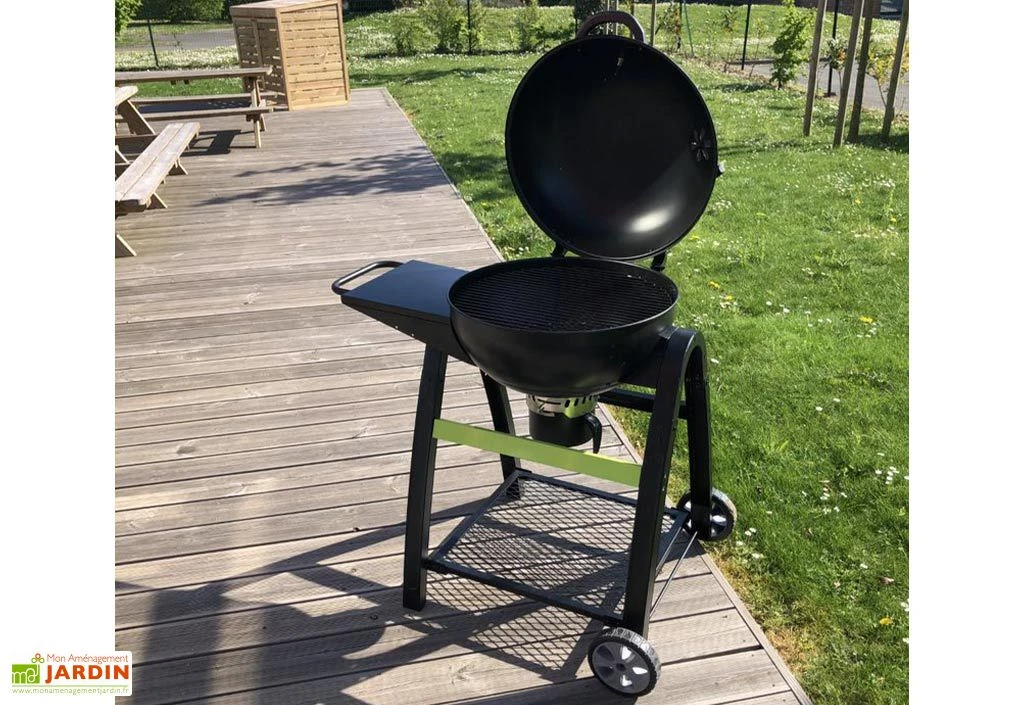 Barbecue à Charbon De Bois En Acier Surface Ø57cm – Tonino 60 2 Barbecue à Charbon De Bois En Acier Surface Ø57cm – Tonino 60 – Image 2