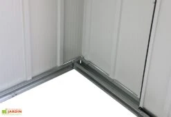 Abri De Jardin En Métal Galvanisé Anthracite Duramax 7 M² 6 Abri De Jardin En Métal Galvanisé Anthracite Duramax 7 M² -Abriet Mobilier Soldes Boutique base abri jardin metal duramax duae1010pr