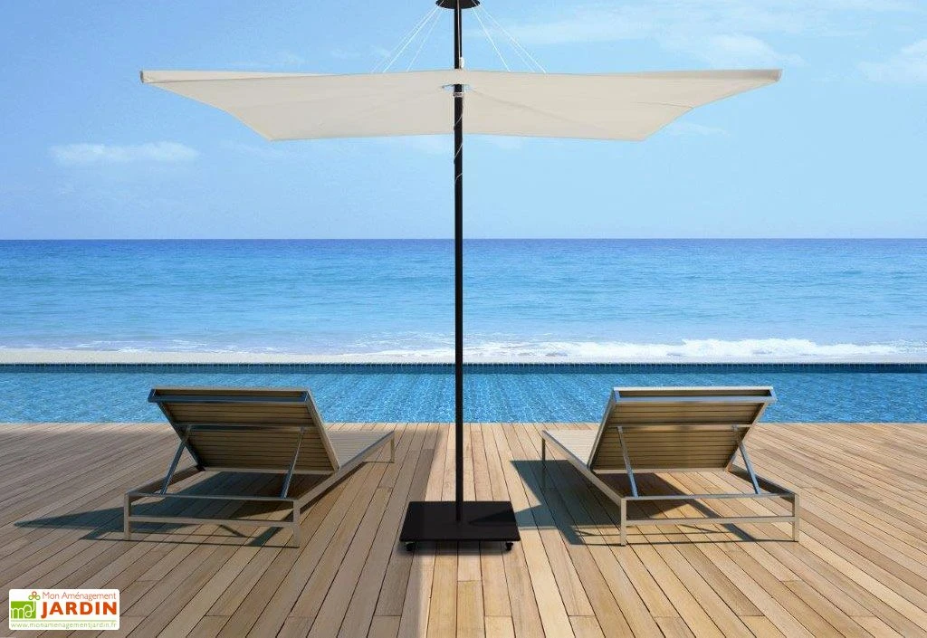 Base Carrée Sur Roulettes Pour Parasol Infina Umbrosa 5 Base Carrée Sur Roulettes Pour Parasol Infina Umbrosa – Image 5