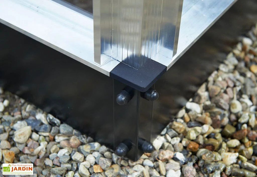Base Pour Serre De Jardin Juliana Gartner Anthracite 21 M² 2 Base Pour Serre De Jardin Juliana Gartner Anthracite 21 M² – Image 2