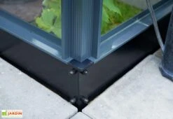 Base Pour Serre De Jardin Juliana Compact Anthracite 6 M²