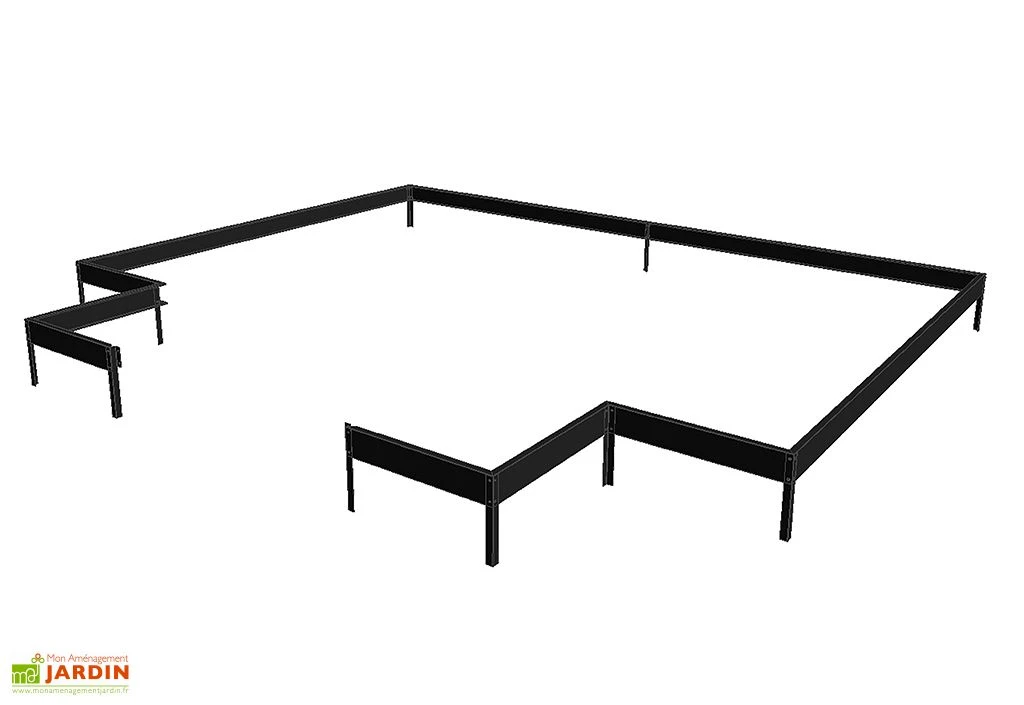 Base Pour Serre De Jardin Juliana Orangeri Anthracite 13 M² 1 Base Pour Serre De Jardin Juliana Orangeri Anthracite 13 M²