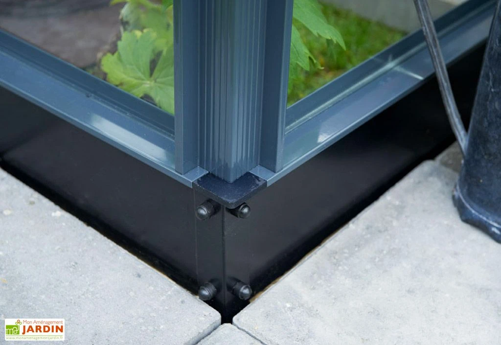 Base Pour Serre De Jardin Juliana Orangeri Anthracite 13 M² 2 Base Pour Serre De Jardin Juliana Orangeri Anthracite 13 M² – Image 2