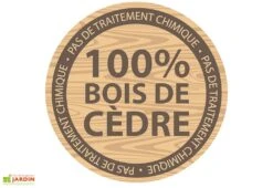 Axi Table De Pique-Nique Avec Bancs (70x80x45cm) -Abriet Mobilier Soldes Boutique bois cedre pragma 6