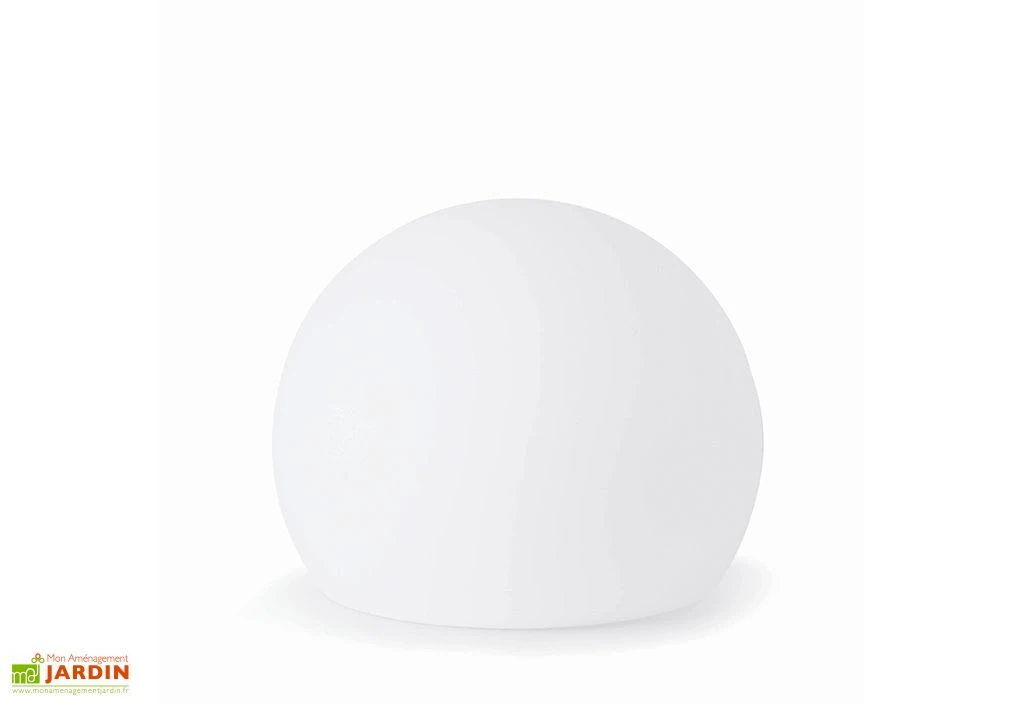 Boule Lumineuse Blanche Autonome 50x40cm (l,h) 1 Boule Lumineuse Blanche Autonome 50x40cm (l,h)