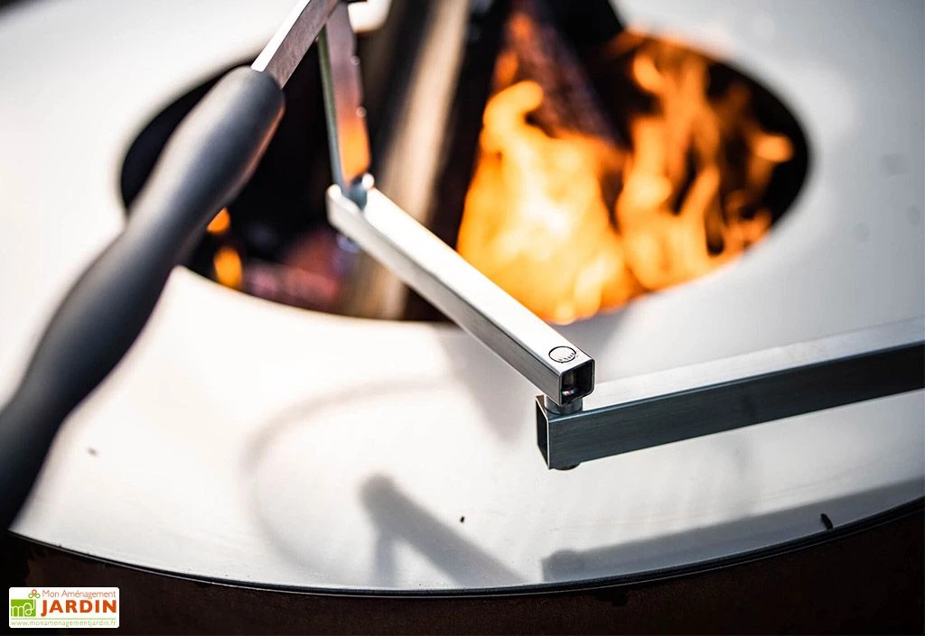 Grille En Inox Pour Brasero Plancha En Acier Boule ⌀ 38 Cm 3 Grille En Inox Pour Brasero Plancha En Acier Boule ⌀ 38 Cm – Image 3