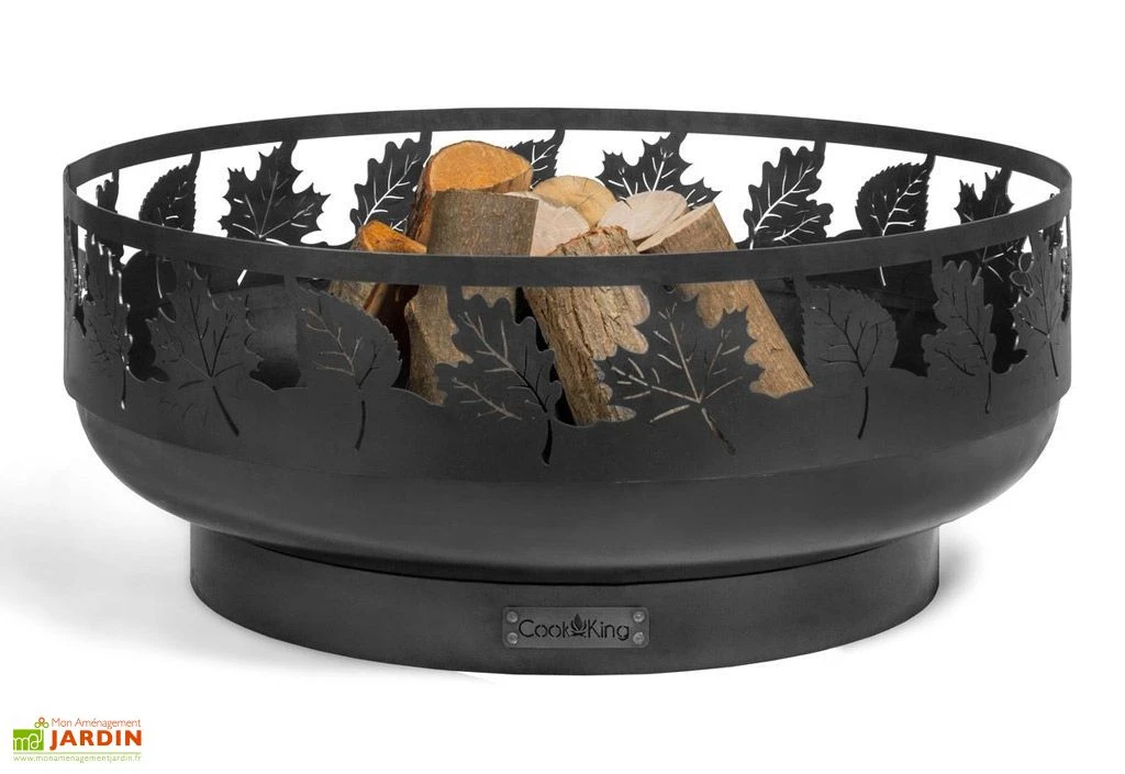 Braséro En Acier Décoré Toronto – 80 Cm 1 Braséro En Acier Décoré Toronto – 80 Cm