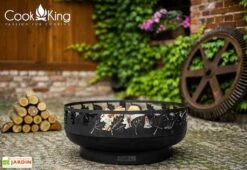 Braséro En Acier Décoré Toronto – 80 Cm 8 Braséro En Acier Décoré Toronto – 80 Cm -Abriet Mobilier Soldes Boutique braseo acier decore toronto 80 cm