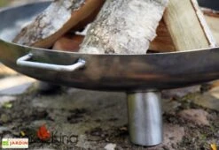 Braséro En Acier Bali + Couvercle (plusieurs Dimensions) -Abriet Mobilier Soldes Boutique brasero acier bali 2 1