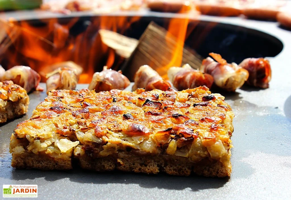 Braséro Barbecue En Acier Et Inox Ø102 Cm H84 Cm – Nero L84 6 Braséro Barbecue En Acier Et Inox Ø102 Cm H84 Cm – Nero L84 – Image 6