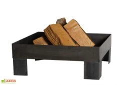 Braséro Pan 6 Acier Gris (plusieurs Dimensions)