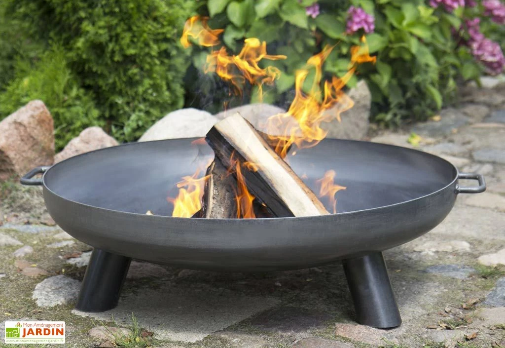 Braséro En Acier Bali + Grille De Cuisson (plusieurs Dimensions) 2 Braséro En Acier Bali + Grille De Cuisson (plusieurs Dimensions) – Image 2