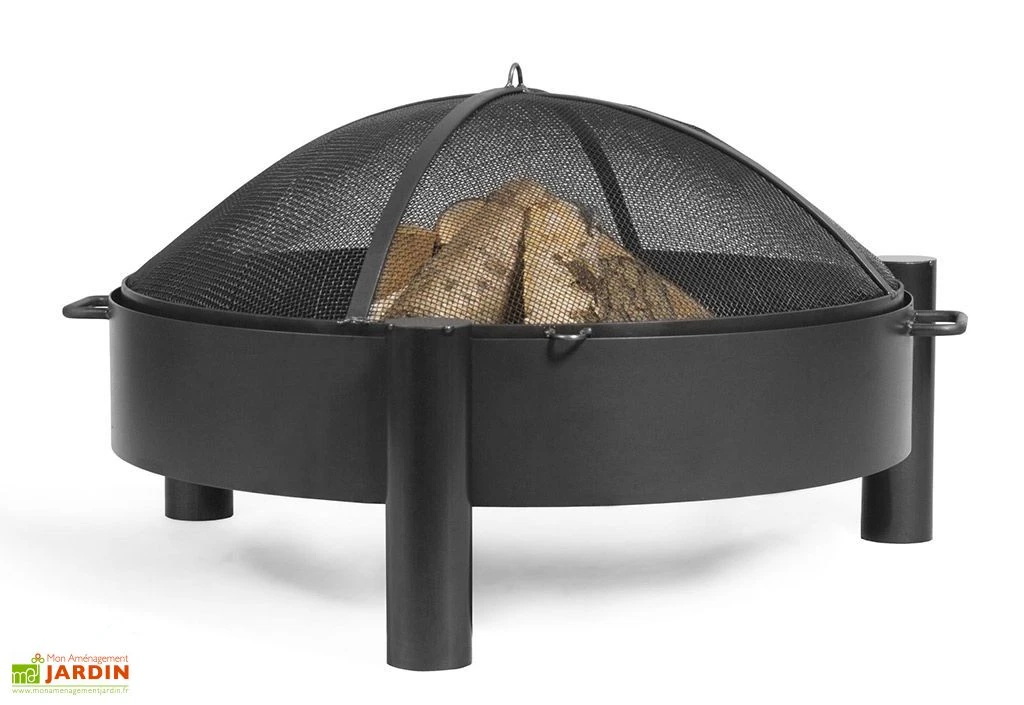 Braséro En Acier Haiti + Pare Etincelles (plusieurs Dimensions) 2 Braséro En Acier Haiti + Pare Etincelles (plusieurs Dimensions) – Image 2
