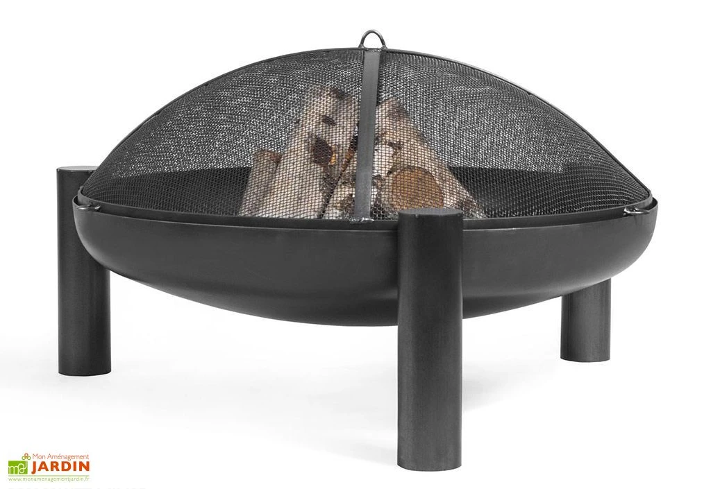 Braséro En Acier Palma + Pare Etincelles (plusieurs Dimensions) 2 Braséro En Acier Palma + Pare Etincelles (plusieurs Dimensions) – Image 2