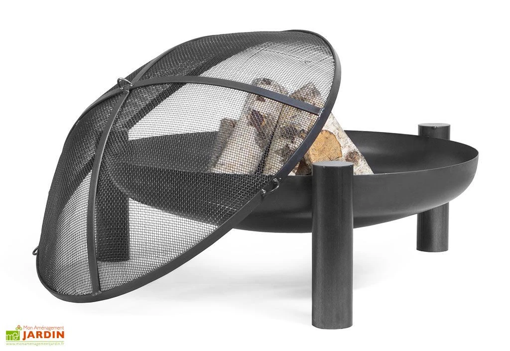 Braséro En Acier Palma + Pare Etincelles (plusieurs Dimensions) 1 Braséro En Acier Palma + Pare Etincelles (plusieurs Dimensions)