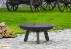 Braséro En Acier Polo + Couvercle (plusieurs Dimensions)