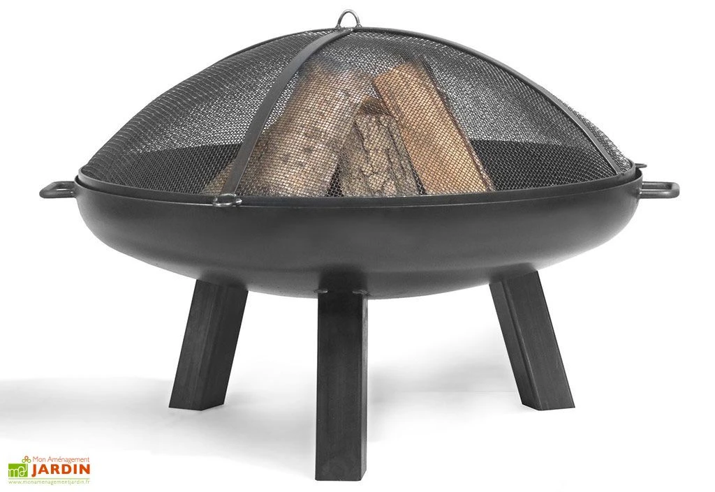 Braséro En Acier Polo + Pare Etincelles (plusieurs Dimensions) 2 Braséro En Acier Polo + Pare Etincelles (plusieurs Dimensions) – Image 2