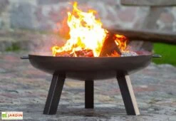 Braséro En Acier Polo + Pare Etincelles (plusieurs Dimensions) 11 Braséro En Acier Polo + Pare Etincelles (plusieurs Dimensions) -Abriet Mobilier Soldes Boutique brasero acier noir brut polo pare etincelles 2