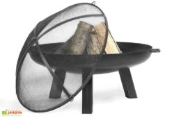 Braséro En Acier Polo + Pare Etincelles (plusieurs Dimensions)