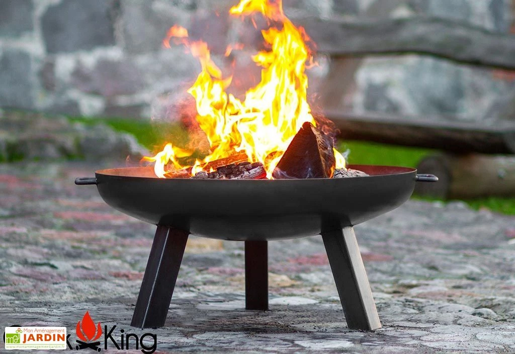 Braséro En Acier Polo + Pare Etincelles (plusieurs Dimensions) 4 Braséro En Acier Polo + Pare Etincelles (plusieurs Dimensions) – Image 4