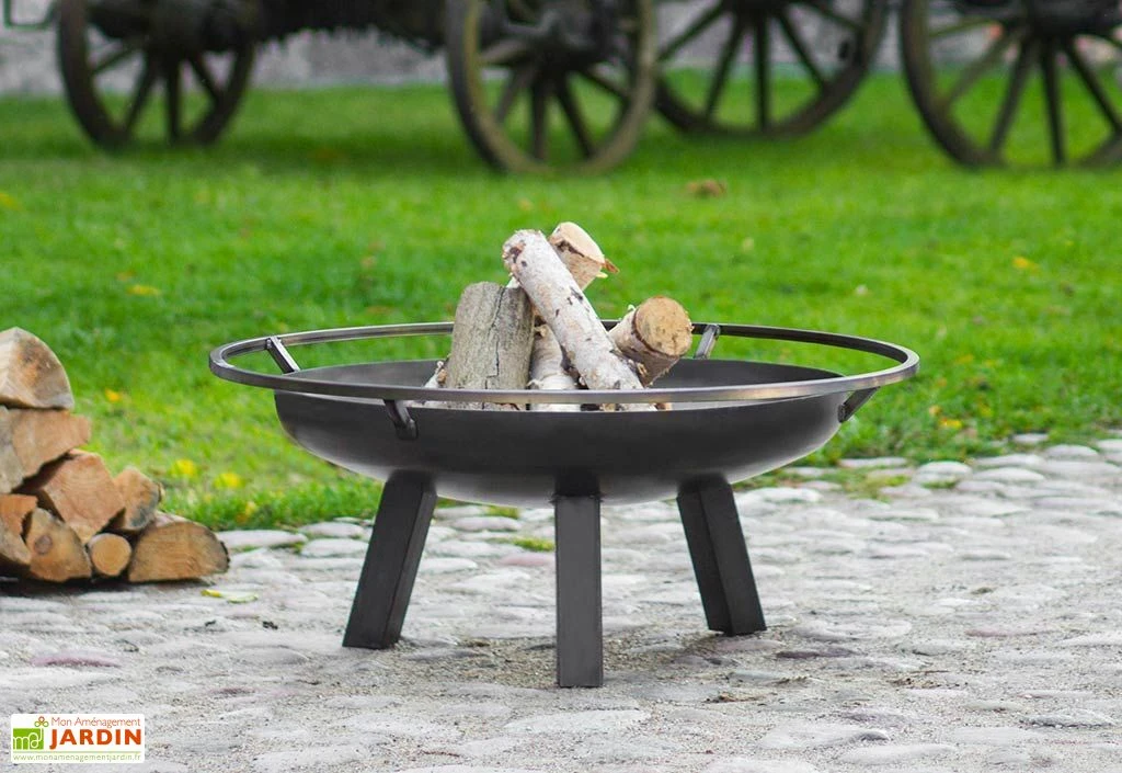 Braséro En Acier Porto + Couvercle (plusieurs Dimensions) 4 Braséro En Acier Porto + Couvercle (plusieurs Dimensions) – Image 4