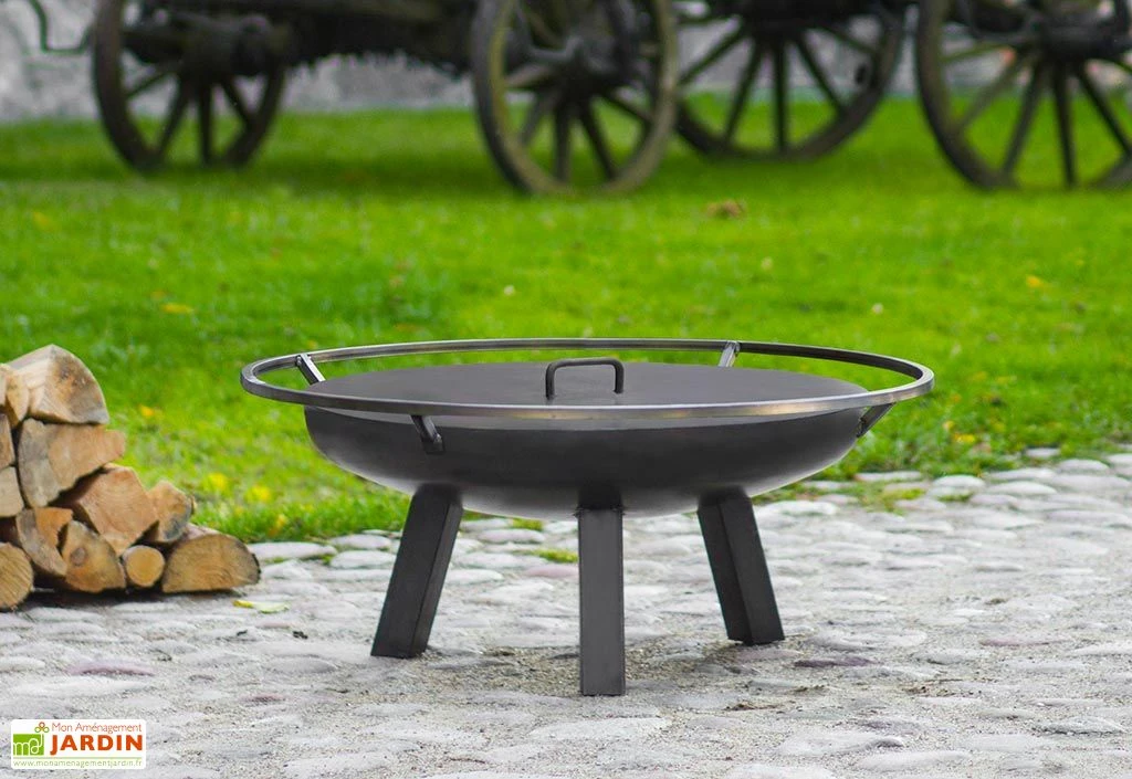 Braséro En Acier Porto + Couvercle (plusieurs Dimensions) 1 Braséro En Acier Porto + Couvercle (plusieurs Dimensions)