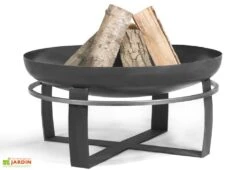 Braséro En Acier Viking (plusieurs Dimensions) -Abriet Mobilier Soldes Boutique brasero acier noir brut viking