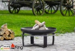 Braséro En Acier Viking + Pare Etincelles (plusieurs Dimensions) -Abriet Mobilier Soldes Boutique brasero acier noir brut viking pare etincelles 4
