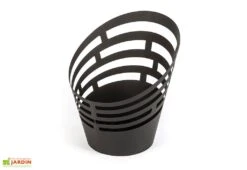 Braséro De Jardin Scilla En Acier Noir (pls Dim.) 7 Braséro De Jardin Scilla En Acier Noir (pls Dim.) -Abriet Mobilier Soldes Boutique brasero acier noir scilla huugy 3