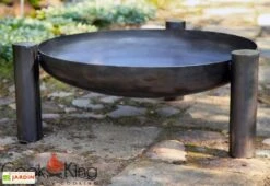 Braséro En Acier Palma (plusieurs Dimensions) -Abriet Mobilier Soldes Boutique brasero acier palma 2