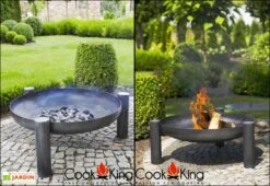 Braséro En Acier Palma (plusieurs Dimensions) -Abriet Mobilier Soldes Boutique brasero acier palma 3