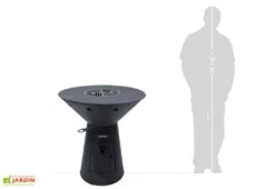 Braséro Barbecue En Acier Thermolaqué Et Inox Ø79 Cm H89 Cm – Phoenix 5 Braséro Barbecue En Acier Thermolaqué Et Inox Ø79 Cm H89 Cm – Phoenix -Abriet Mobilier Soldes Boutique brasero acier thermolaque gris barbecue grille cuisson remundi phoenix