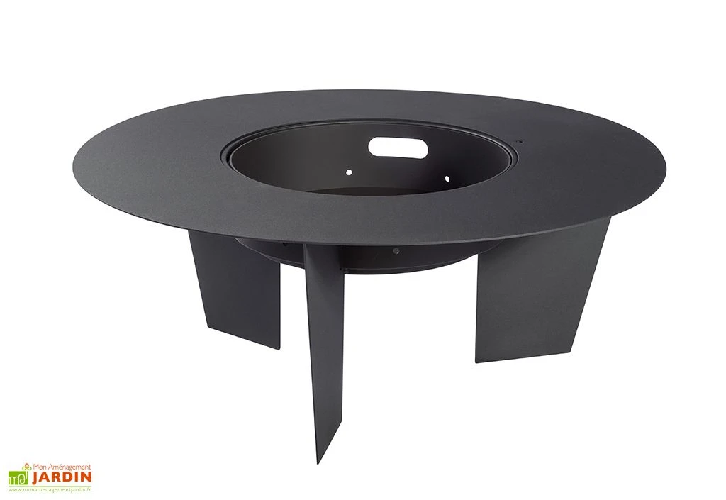 Braséro Barbecue En Acier Olymp 100 Cm + Grille De Cuisson 2 Braséro Barbecue En Acier Olymp 100 Cm + Grille De Cuisson – Image 2