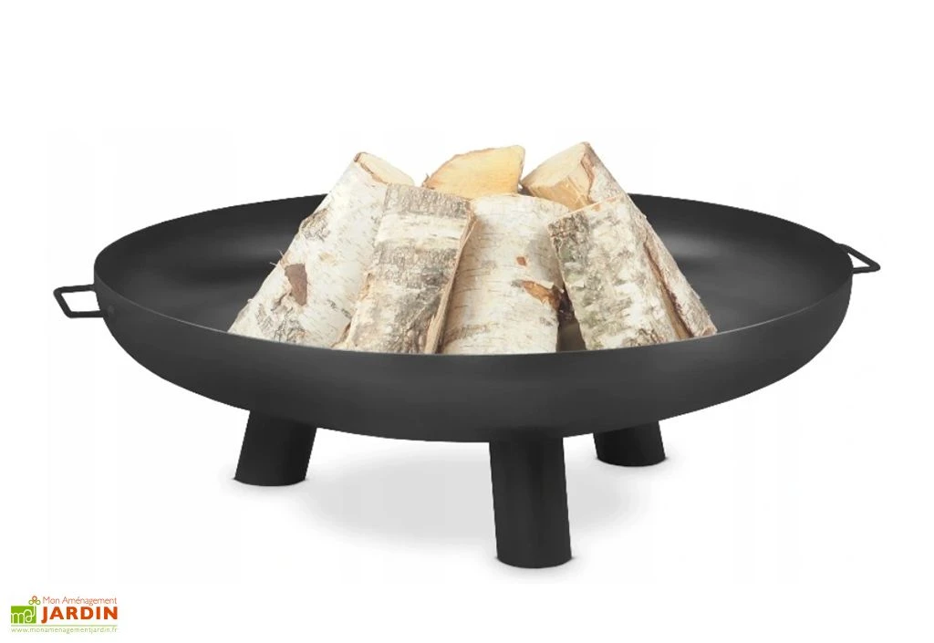 Braséro De Jardin En Acier Brut Pan 37 1 Braséro De Jardin En Acier Brut Pan 37