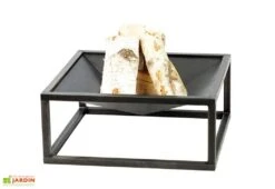 Braséro Design En Acier Brut Pan 9