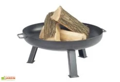 Braséro De Jardin En Acier Brut Pan 7