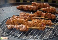 Braséro Plancha En Acier Avec Couvercle Couleur Noire – Ø80 Cm -Abriet Mobilier Soldes Boutique brasero orion noir 5