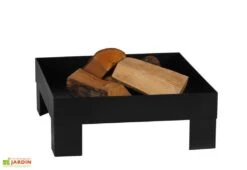 Braséro Pan 6 Acier Laqué Noir (plusieurs Dimensions) 5 Braséro Pan 6 Acier Laqué Noir (plusieurs Dimensions) -Abriet Mobilier Soldes Boutique brasero pan 6 acier laque noir
