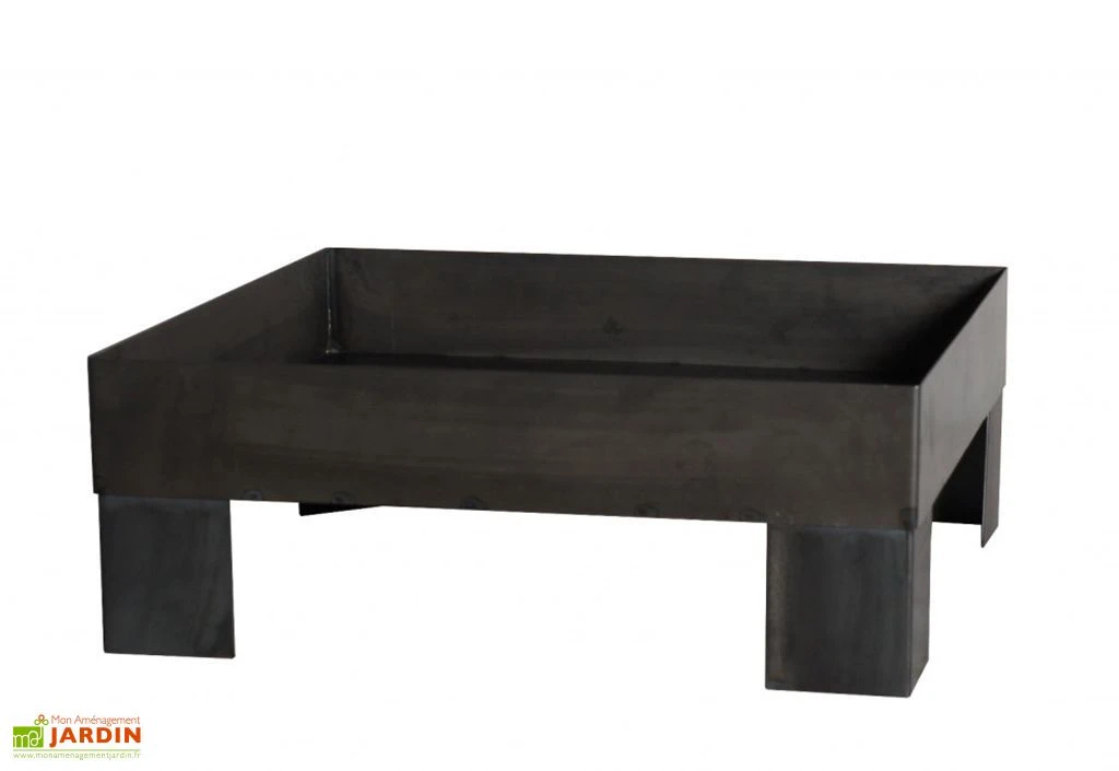 Braséro Pan 6 Acier Gris (plusieurs Dimensions) 2 Braséro Pan 6 Acier Gris (plusieurs Dimensions) – Image 2