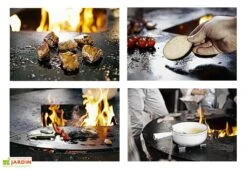 Brasero Plancha En Acier HighBoy Ø 80 Cm -Abriet Mobilier Soldes Boutique brasero plancha acier highboy 80 cm 3