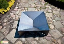 Braséro En Acier Pan 2 Gris (plusieurs Dimensions)